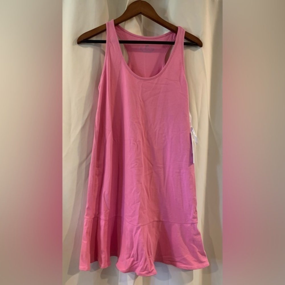 Southern‎ Tide Lyla Knit Marina Pink Sleeveless Flutter Dress Small